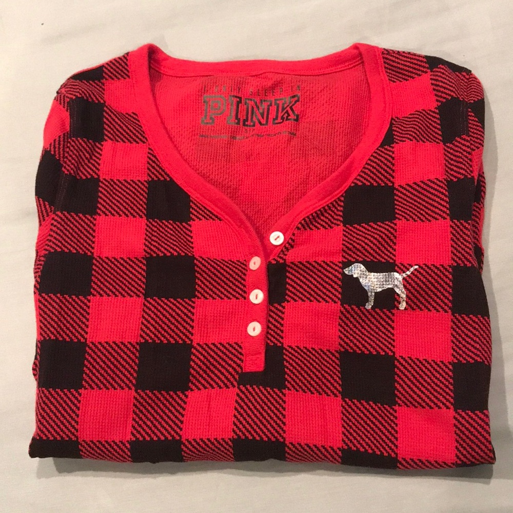 Victoria’s Secret PINK Red Thermal